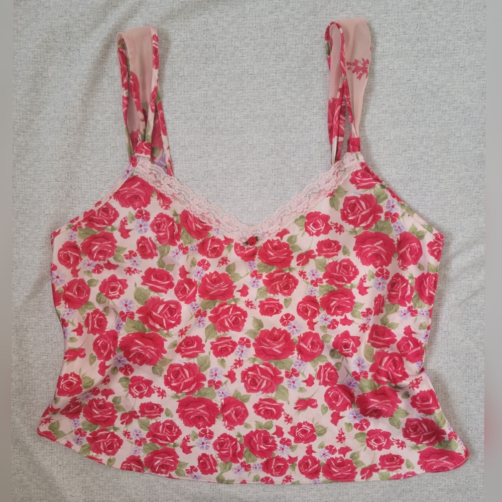 Vintage Floral Tank Top
